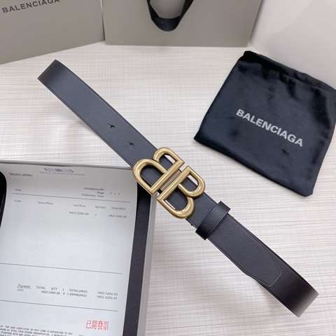 Replica High Quality 1:1 Balenciaga Belts For Women