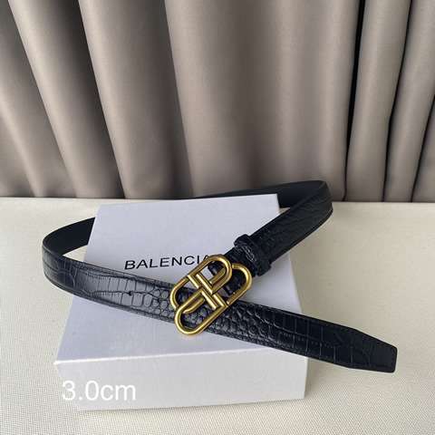 Replica High Quality 1:1 Balenciaga Belts For Women