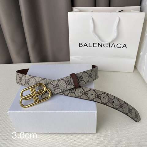 Replica High Quality 1:1 Balenciaga Belts For Women