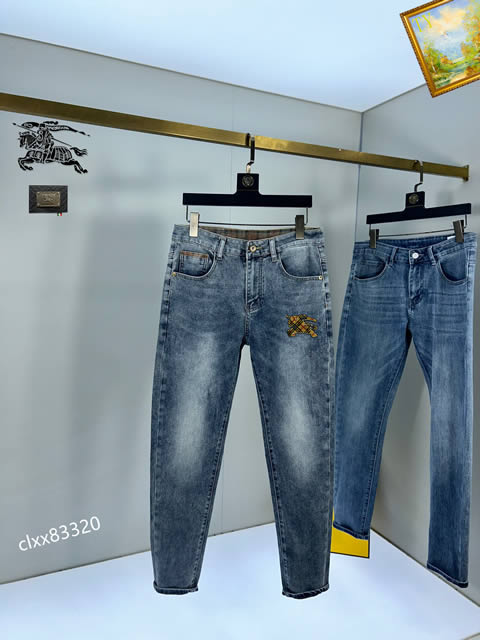 High Quality Replica Burberry Jeans for Men