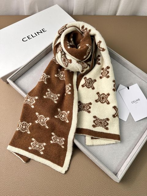 Top Quality Replica Celine Women's Scarves in Cashmere With Lamb Wool