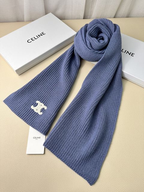 High-End Fake Celine Women's Scarves in Cashmere With Lamb Wool