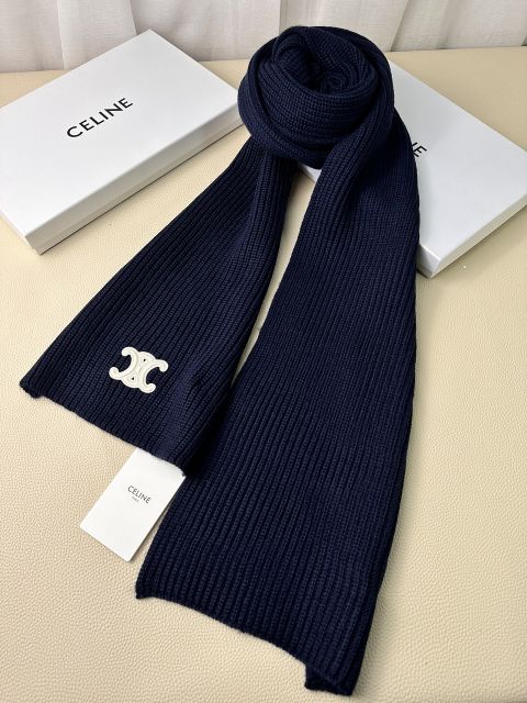 High-End Fake Celine Women's Scarves in Cashmere With Lamb Wool