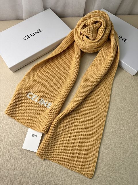 High Quality Fake Celine  Cashmere With Lamb Wool Scarves For Women