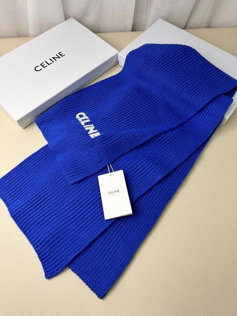 High Quality Fake Celine  Cashmere With Lamb Wool Scarves For Women