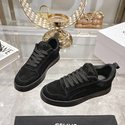 High Quality Replica Celine Nubuck Leather Sneakers for women