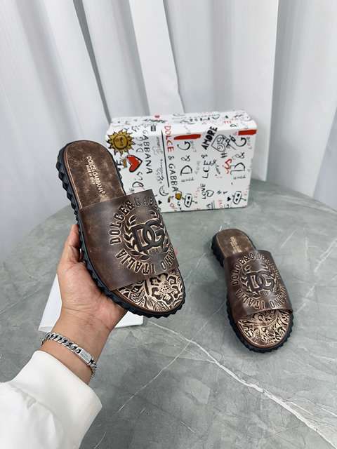 High Quality Replica DG slippers for Men