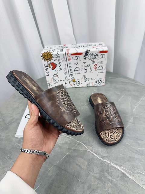 High Quality Replica DG slippers for Men