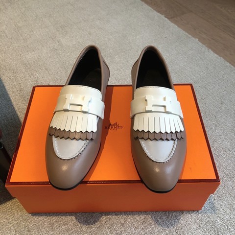 High Quality Replica Hermes leather shoes for Women