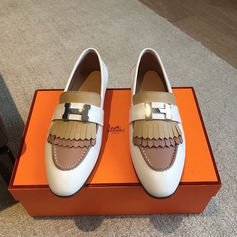 High Quality Replica Hermes leather shoes for Women