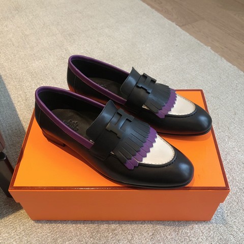 High Quality Replica Hermes leather shoes for Women