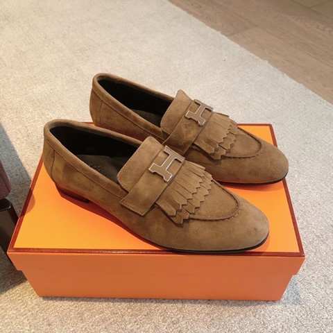 High Quality Replica Hermes leather shoes for Women