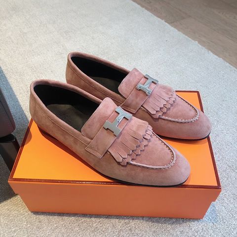 High Quality Replica Hermes leather shoes for Women