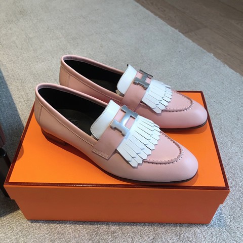 High Quality Replica Hermes leather shoes for Women