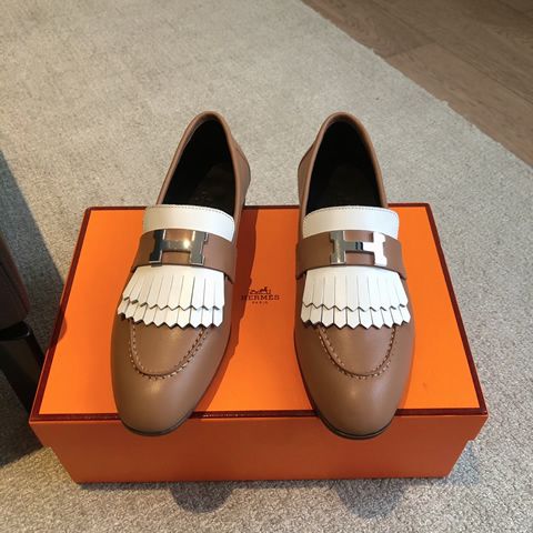 High Quality Replica Hermes leather shoes for Women