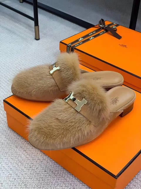 High Quality Replica Hermes slippers for Women