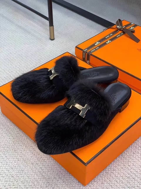 High Quality Replica Hermes slippers for Women