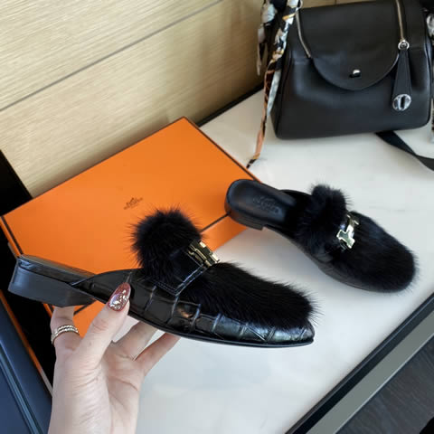 High Quality Replica Hermes slippers for Women