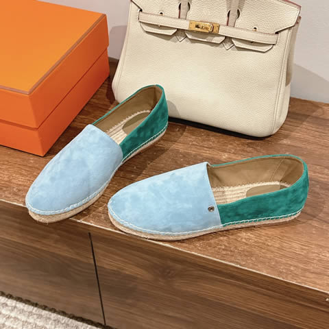 High Quality Replica Hermes leather shoes for Women