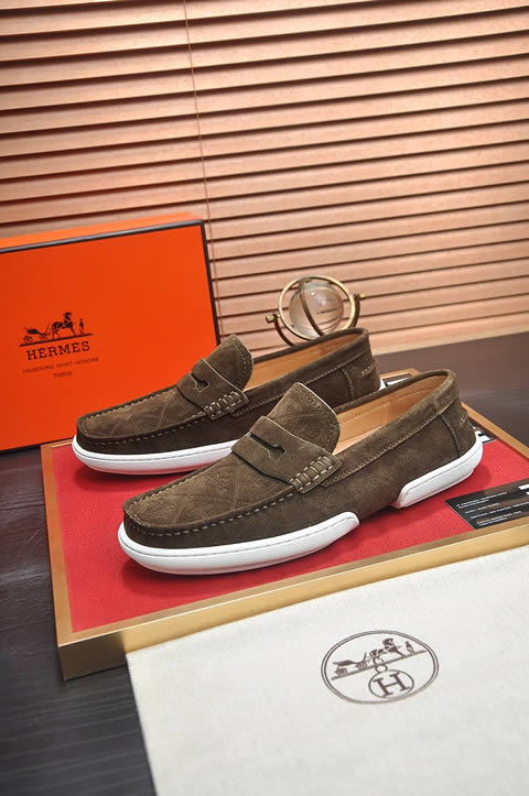 High Quality Replica Hermes Leather Shoes for men