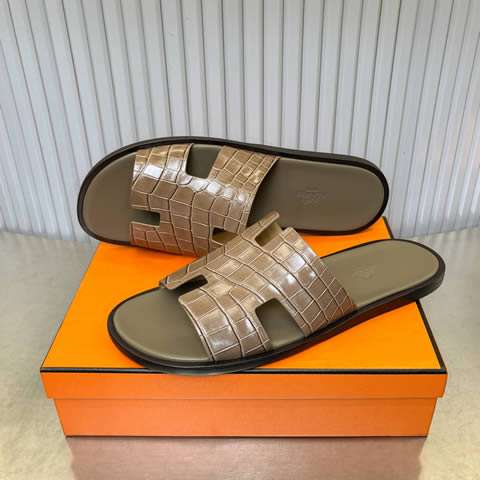 Replica High Quality Hermes Slipper for Men 