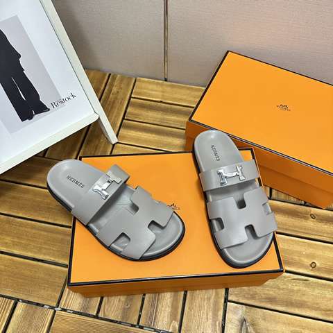 Replica High Quality Hermes Slipper for Men 