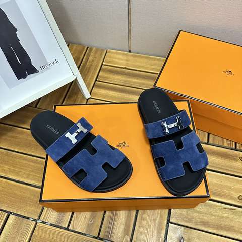 Replica High Quality Hermes Slipper for Men 