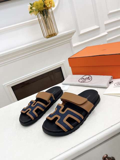 Replica High Quality Hermes Slipper for Men 