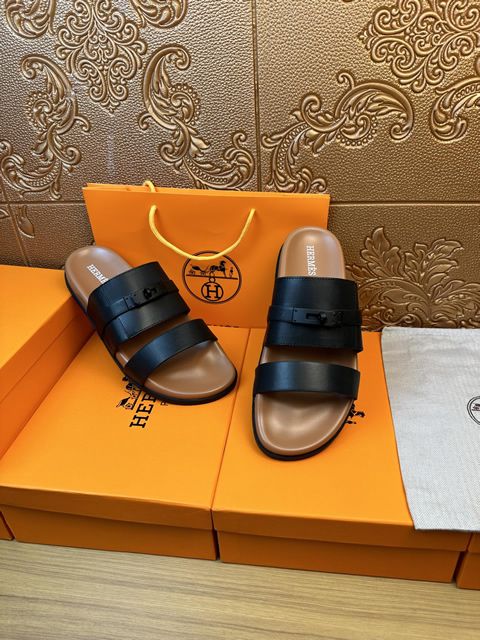 Replica High Quality Hermes Slipper for Men 