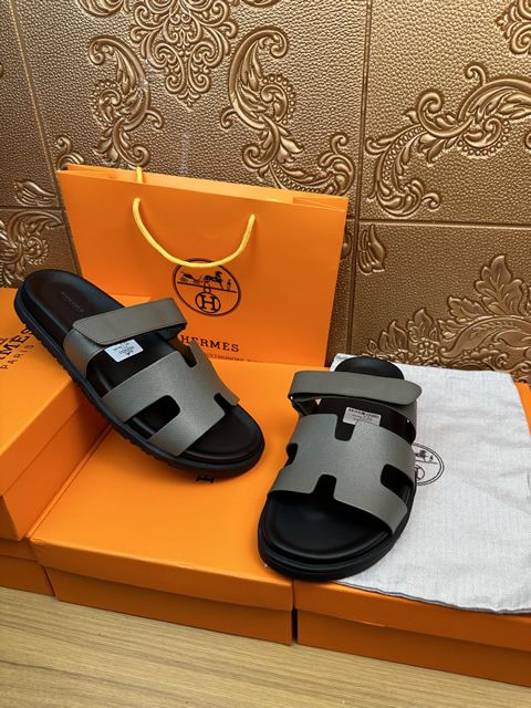 Replica High Quality Hermes Slipper for Men 