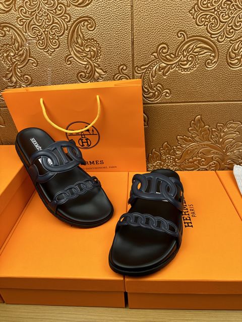 Replica High Quality Hermes Slipper for Men 