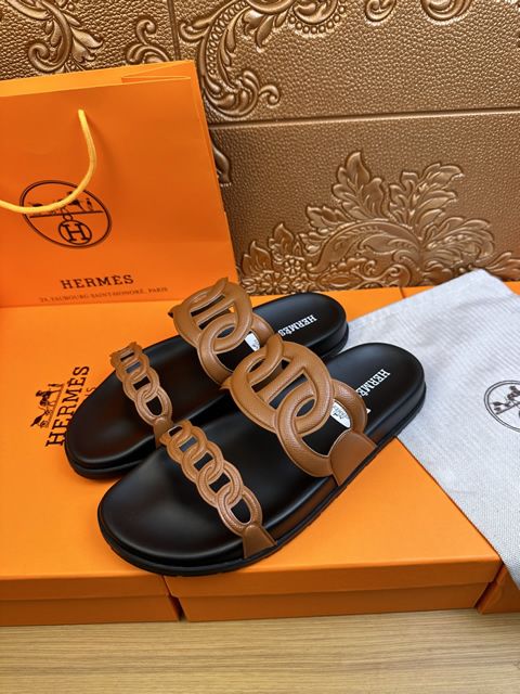 Replica High Quality Hermes Slipper for Men 