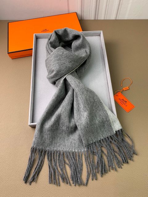 Replica Hermes Cashmere with lambhair Scarves