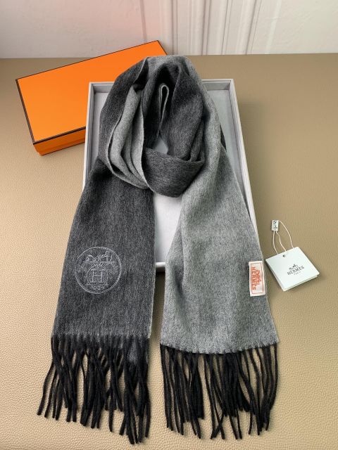 Replica Hermes Cashmere with lambhair Scarves