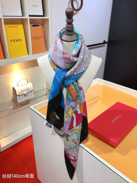 Replica Hermes Cashmere With Silk Scarves