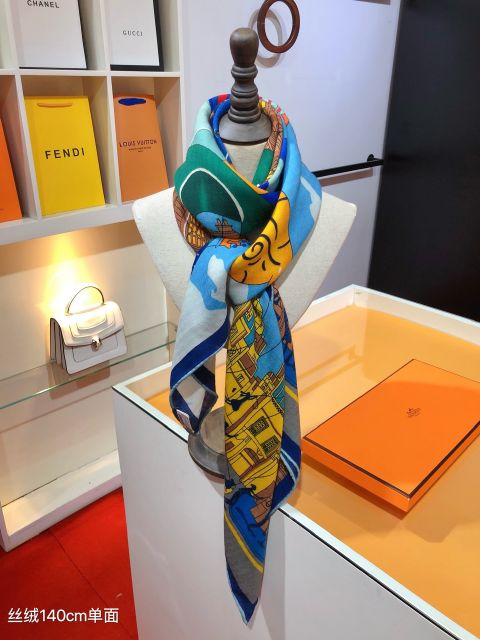 Replica Hermes Cashmere With Silk Scarves