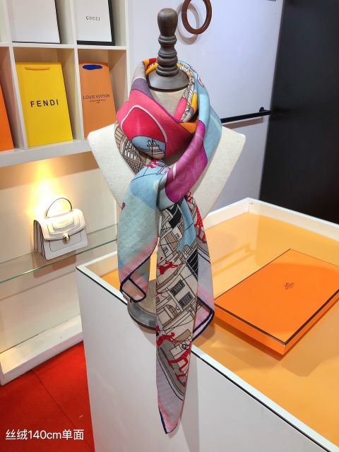 Replica Hermes Cashmere With Silk Scarves