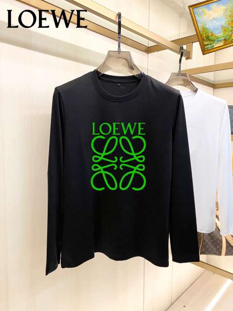 New Model Replica LOEWE Long Sleeve T-shirts for Men