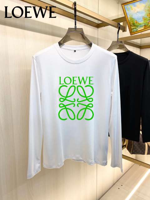 New Model Replica LOEWE Long Sleeve T-shirts for Men