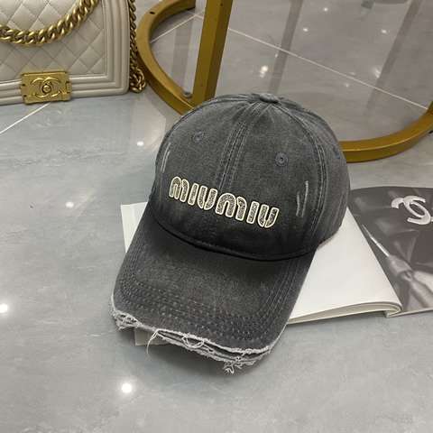 High Quality Replica miu miu baseball cap