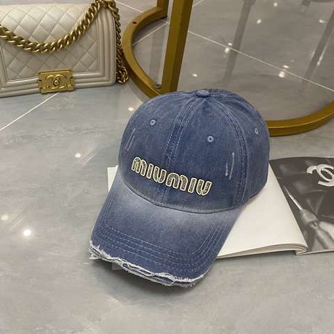 High Quality Replica miu miu baseball cap