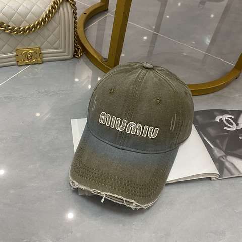 High Quality Replica miu miu baseball cap