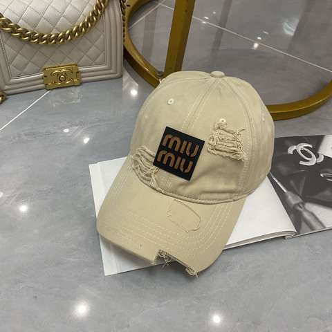 High Quality Replica miu miu baseball cap