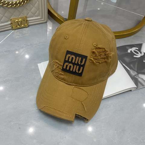 High Quality Replica miu miu baseball cap