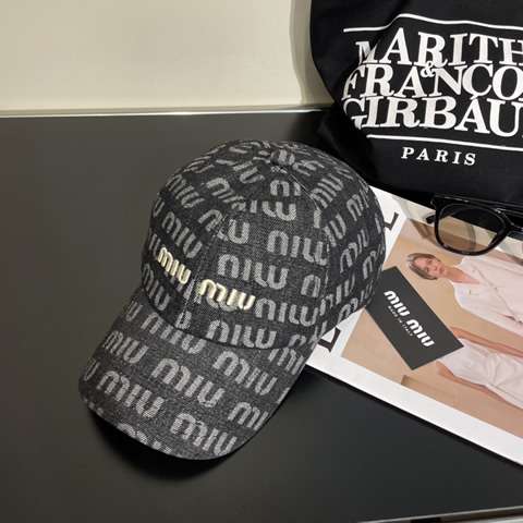 High Quality Replica miu miu baseball cap