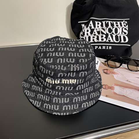 AAA+ quality fake miu miu denim hat