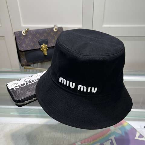 Top quality replica miu miu bucket hat