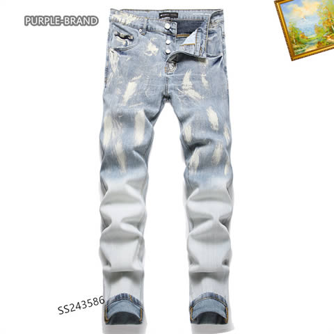 High Quality Replica Purple Brand Jeans for Men