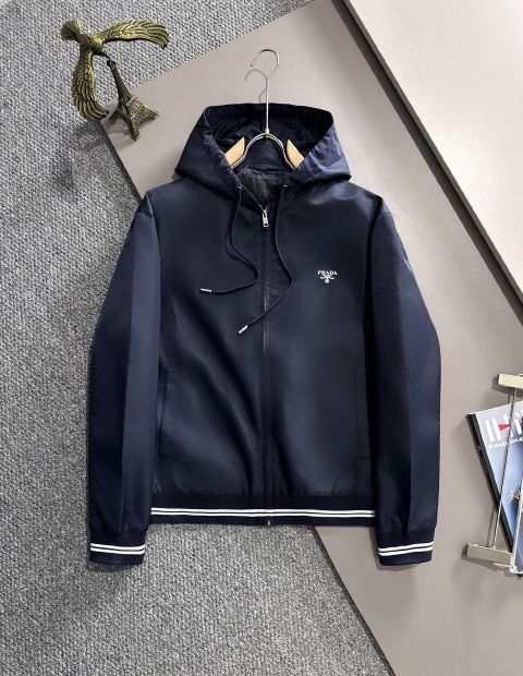 High Quality New Model Replica Prada Jackets For Men