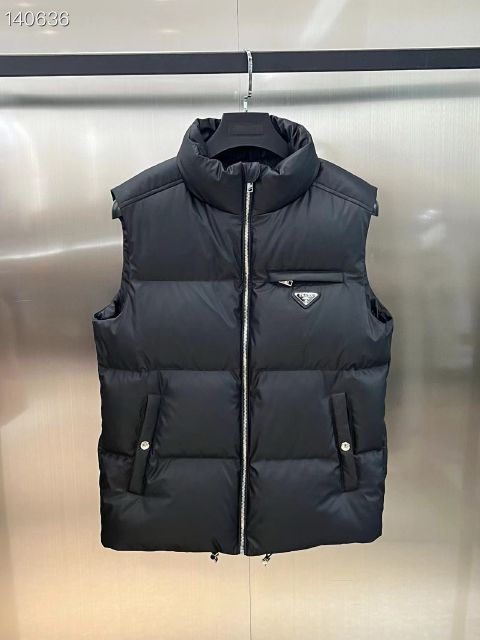 High Quality Replica Prada Man White Goose Down Vest